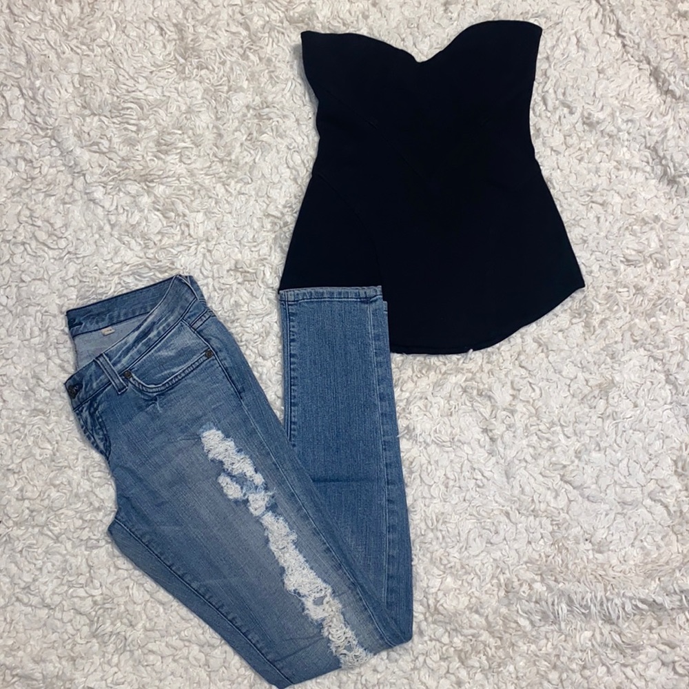 **BOGO DEAL** Bebe jeans & Top